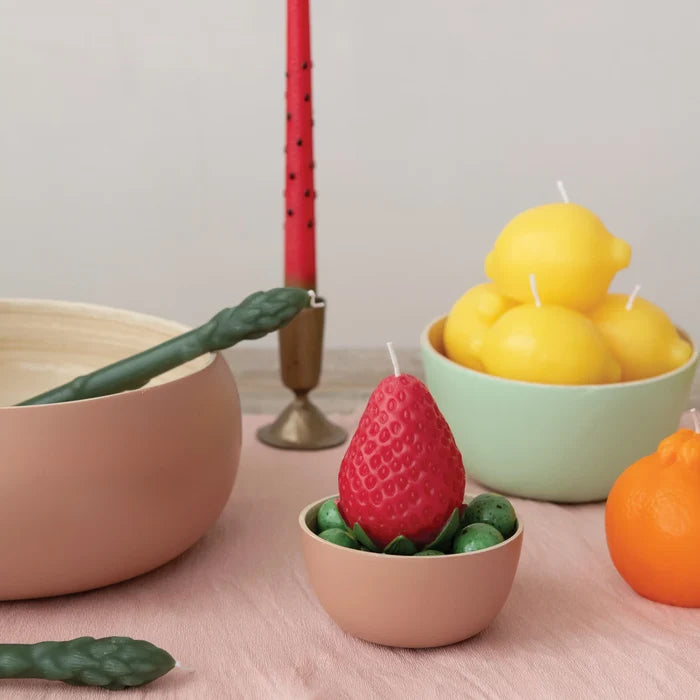 Strawberry Shaped Candle - Madison's Niche