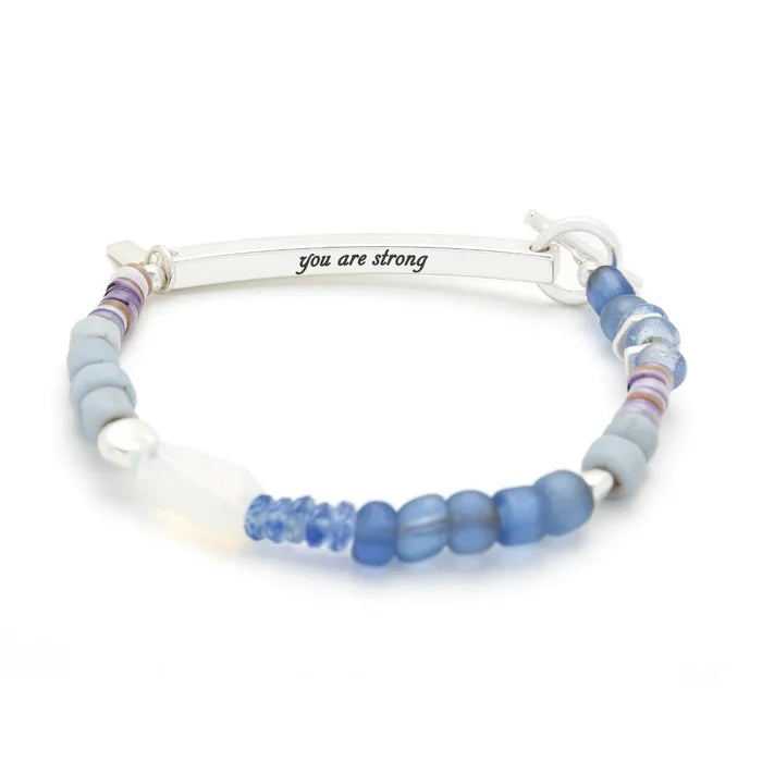 Strength Message Bracelet - Madison's Niche