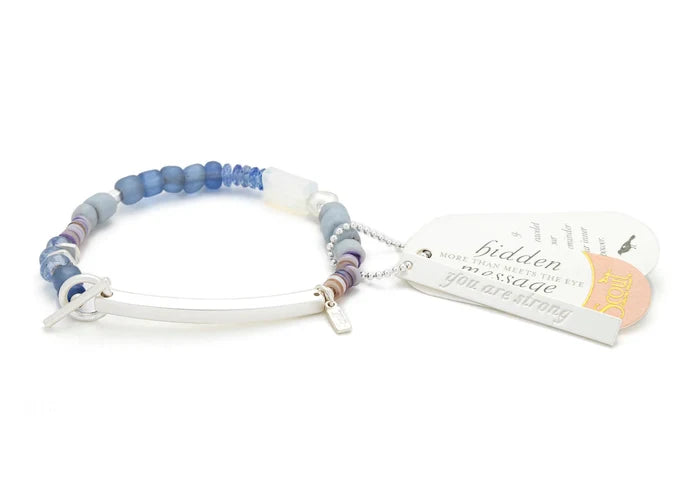 Strength Message Bracelet - Madison's Niche