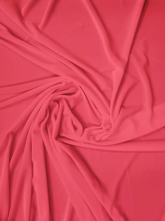 Stretch Velvet Velour Spandex 360 Grams Costume Fabric / Hot Pink / Sold By The Yard