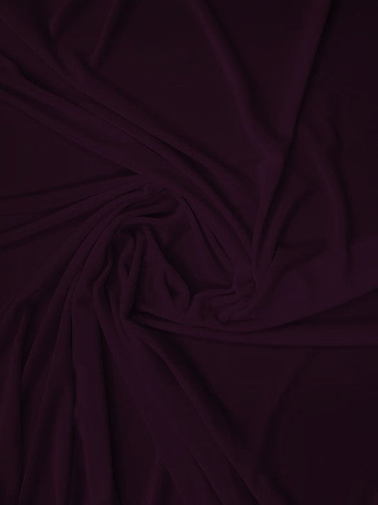 Stretch Velvet Velour Spandex 360 Grams Costume Fabric / Raisin / Sold By The Yard