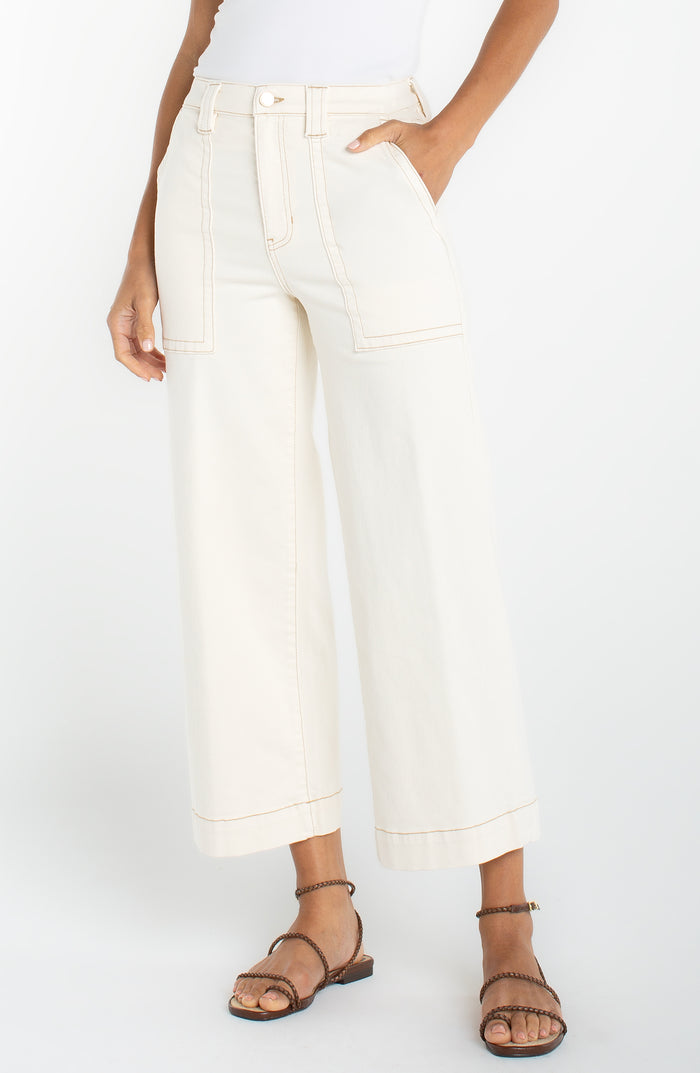 Stride Hr Wide Leg Crop - Madison's Niche
