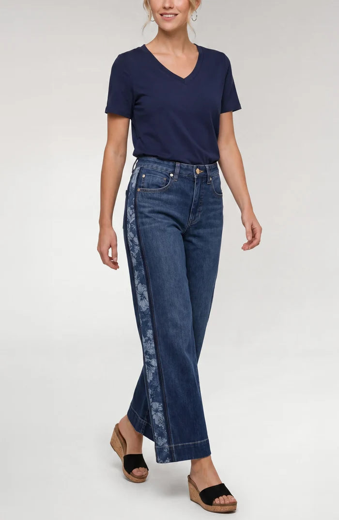 Stride Wide Leg with Jacquard