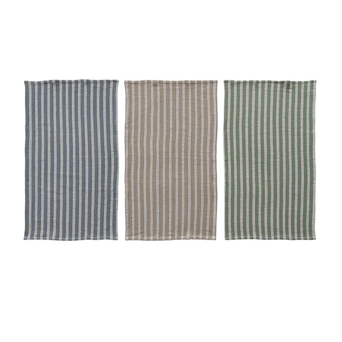 Striped Cotton Tea Towel - Madison's Niche