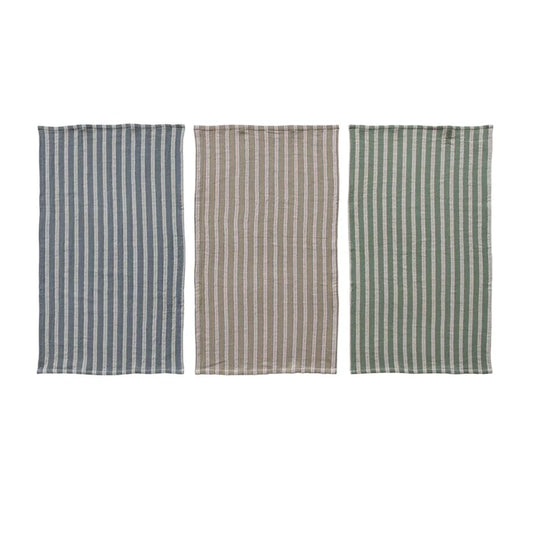 Striped Cotton Tea Towel - Madison's Niche