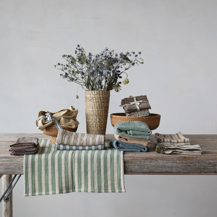 Striped Cotton Tea Towel - Madison's Niche