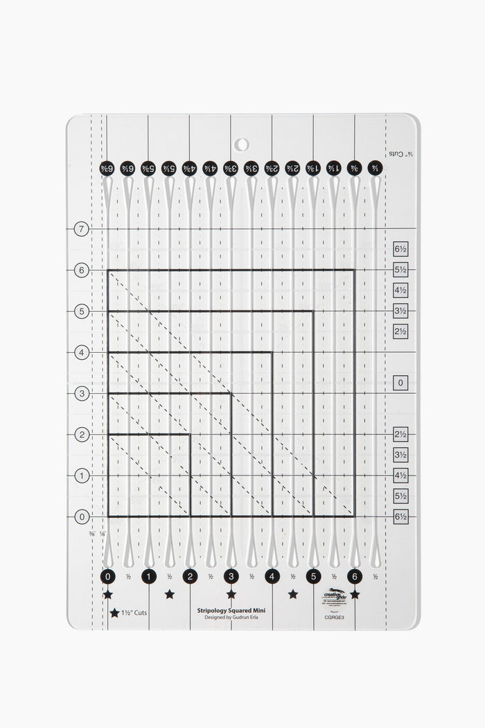 Stripology© Squared MINI Ruler CGRGE3