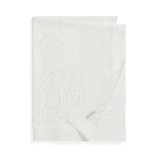 Sweater Blanket in White - Madison's Niche