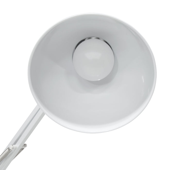 Swing Arm Lamp with LED Bulb White