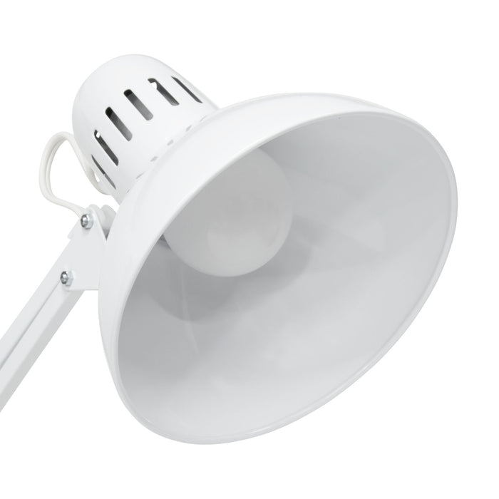 Swing Arm Lamp with LED Bulb White