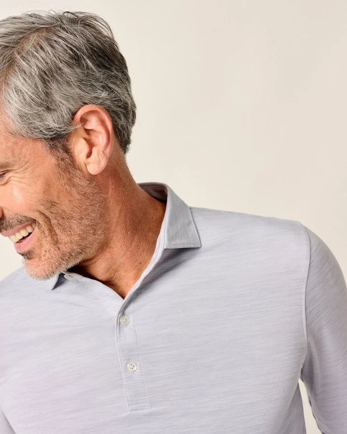 Swing Performance Polo in Light Grey - Madison's Niche