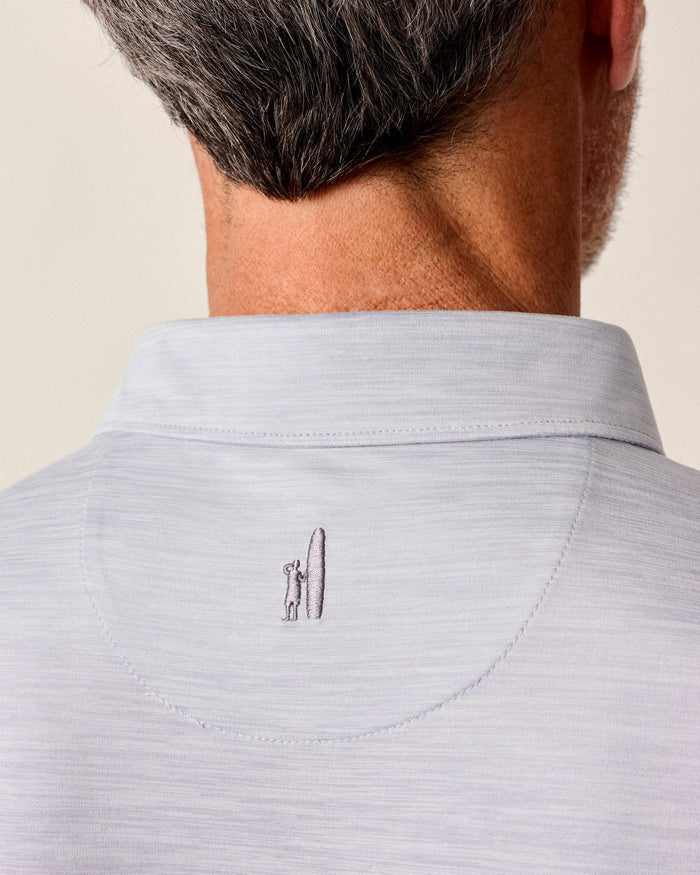Swing Performance Polo in Light Grey - Madison's Niche