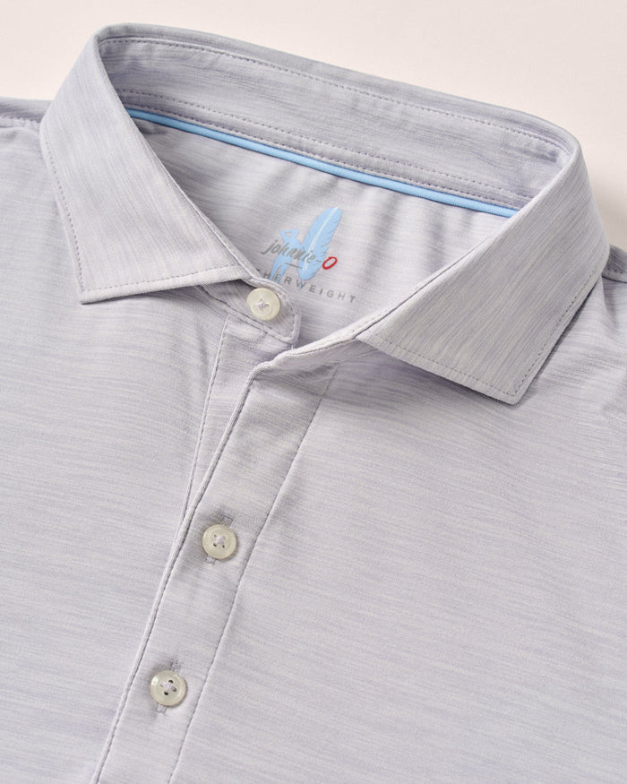 Swing Performance Polo in Light Grey - Madison's Niche