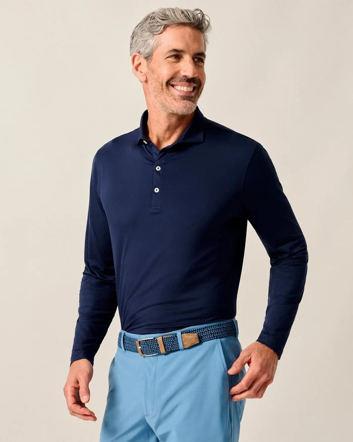 Swing Performance Polo in Navy - Madison's Niche
