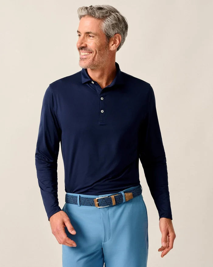 Swing Performance Polo in Navy - Madison's Niche