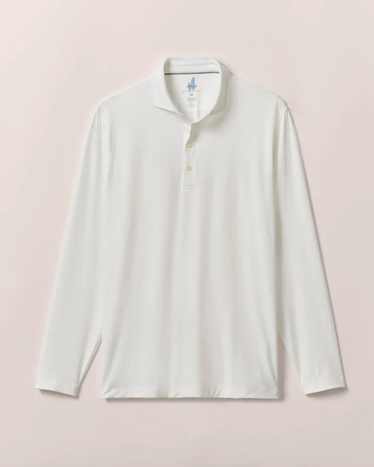 Swing Performance Polo in White - Madison's Niche