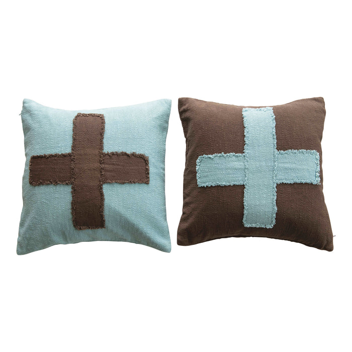 Swiss Cross Pillow - Madison's Niche