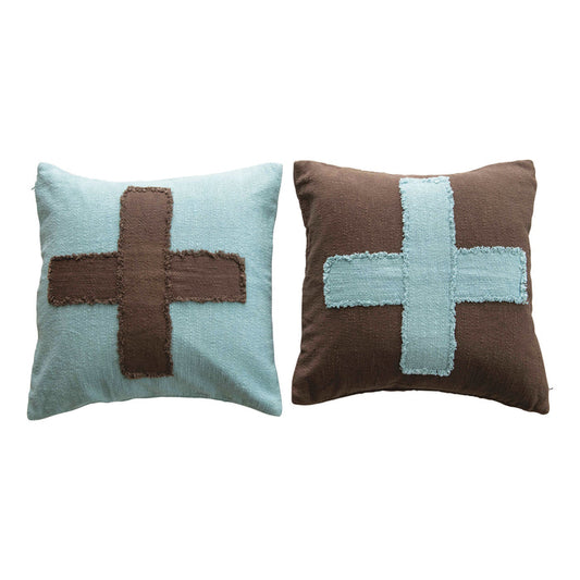 Swiss Cross Pillow - Madison's Niche