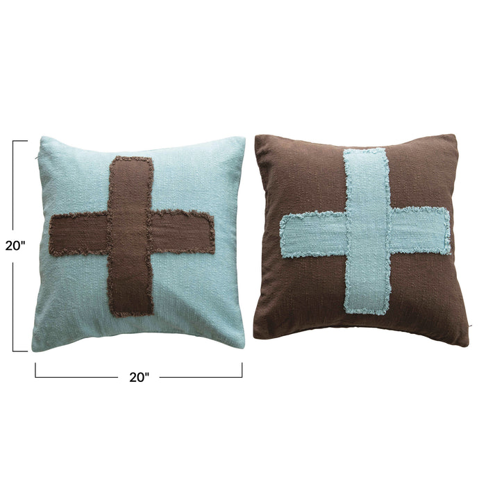 Swiss Cross Pillow - Madison's Niche
