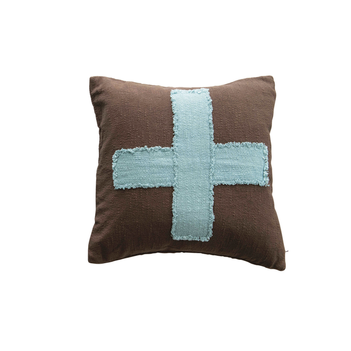 Swiss Cross Pillow - Madison's Niche