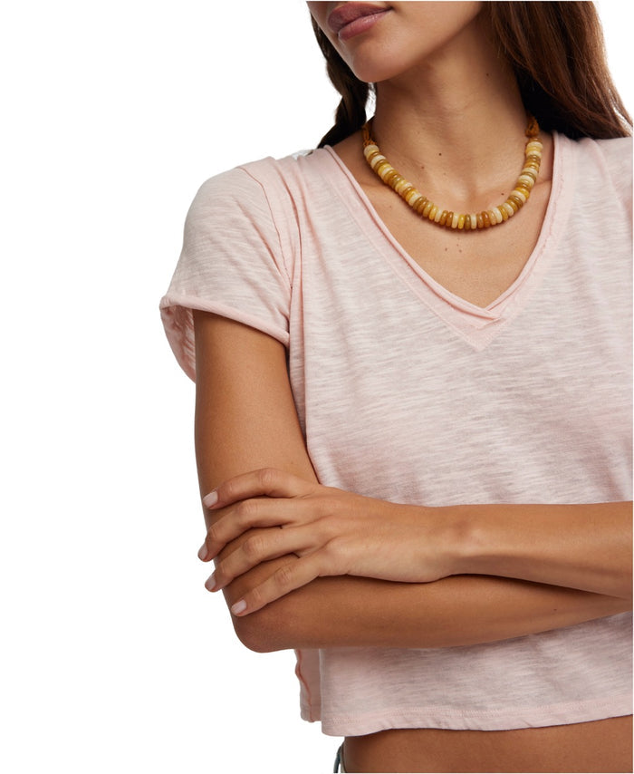 Take 2 Tee in Blushing Peony - Madison's Niche