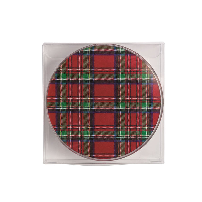 Tartan Coaster Set