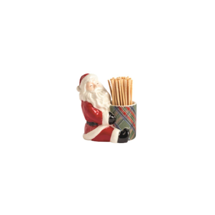 Tartan Toothpick Caddy