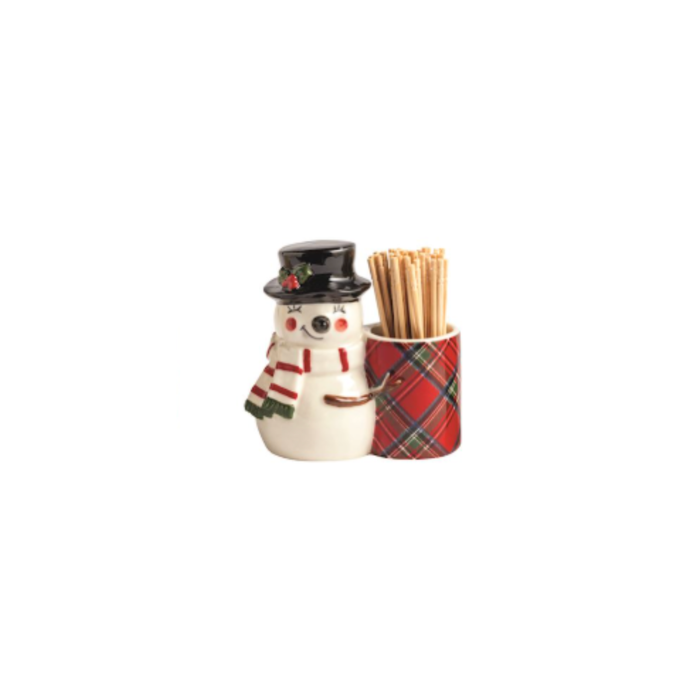 Tartan Toothpick Caddy