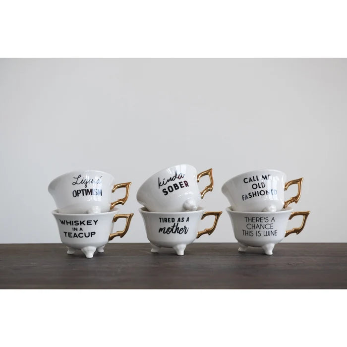 Teacup with Sayings - Madison's Niche
