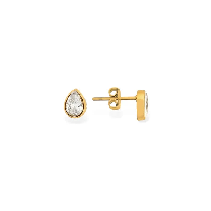 Tear Drop Water Resistant Stub in Gold - Madison's Niche
