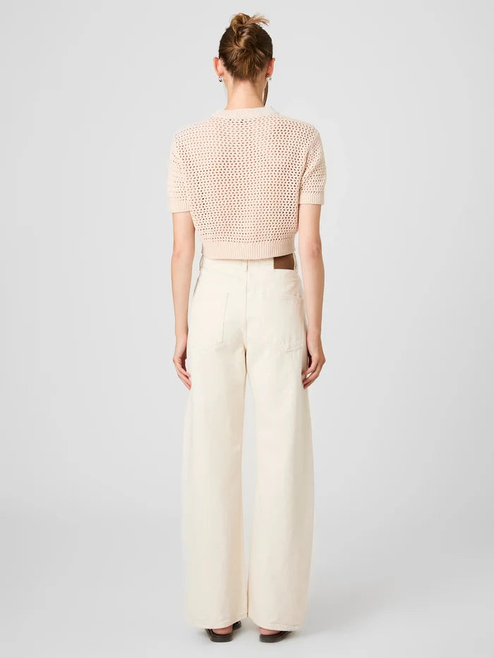 Teddy Knit Short Sleeve Top - Madison's Niche