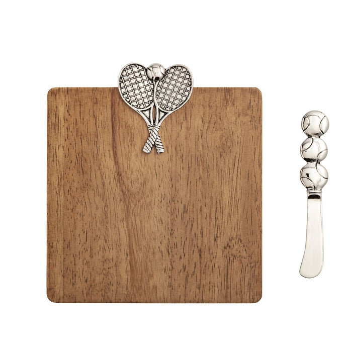 Tennis Wood Board Set - Madison's Niche