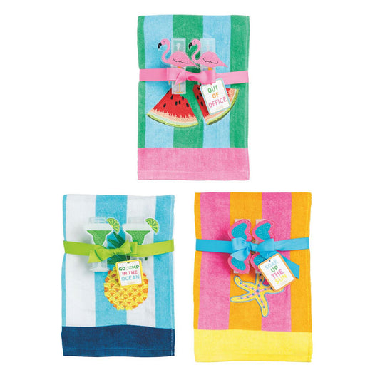 Terrycloth Towel Set - Madison's Niche