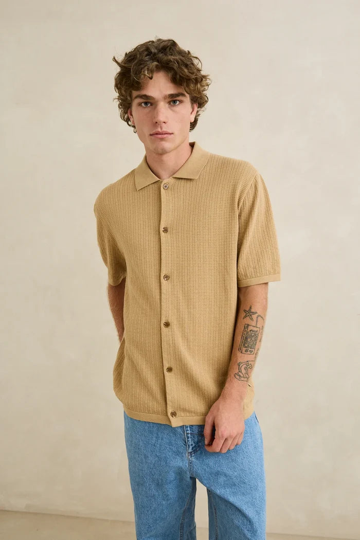 Textured Knit Shirt