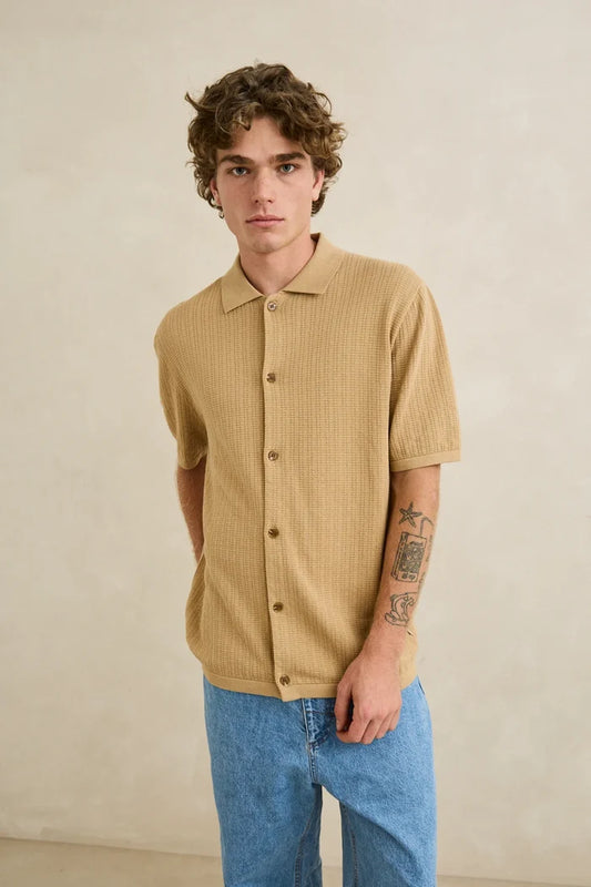 Textured Knit Shirt