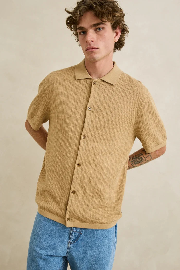 Textured Knit Shirt