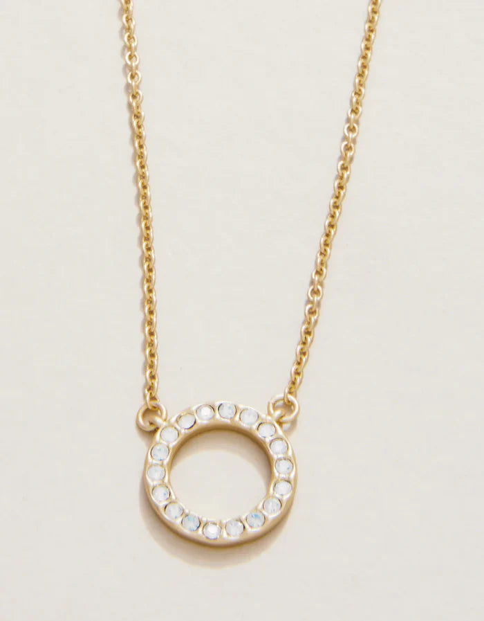 Thankful Sea La Vie Necklace in Gold - Madison's Niche