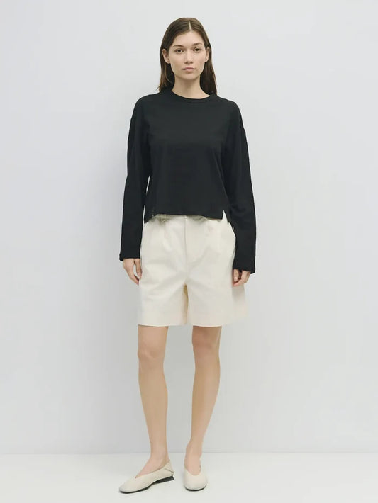 The Dawn Shorts in Cream - Madison's Niche