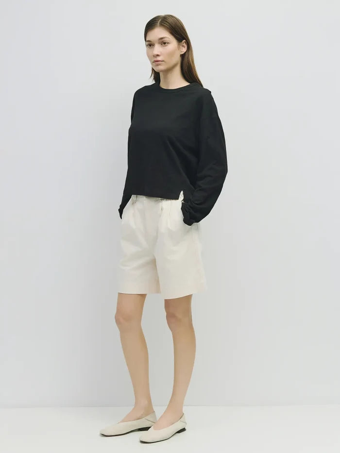 The Dawn Shorts in Cream - Madison's Niche