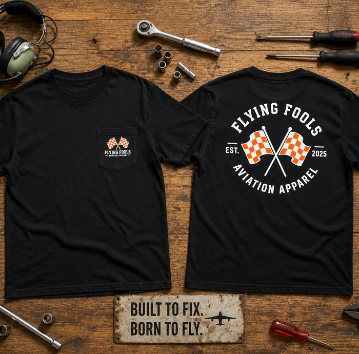 The Flying Fools A&P Pocket Tee