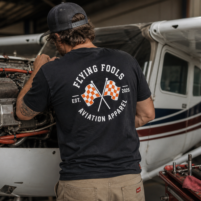 The Flying Fools A&P Pocket Tee