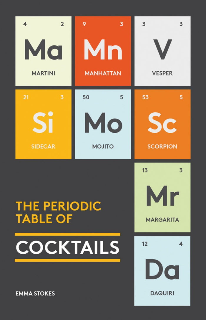 The Periodic Table of Cocktails - Madison's Niche