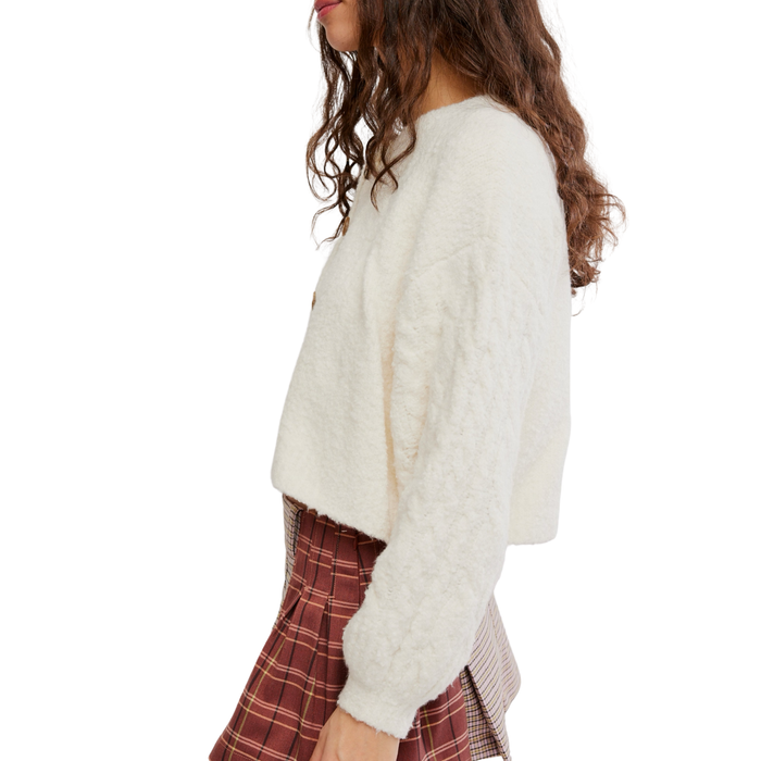 Thistle Cardi in Sugar Swizzle