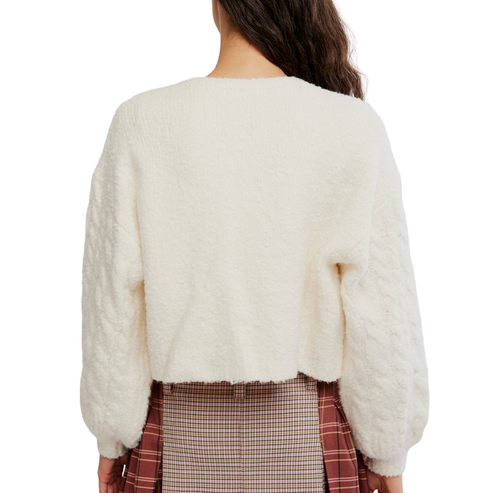 Thistle Cardi in Sugar Swizzle