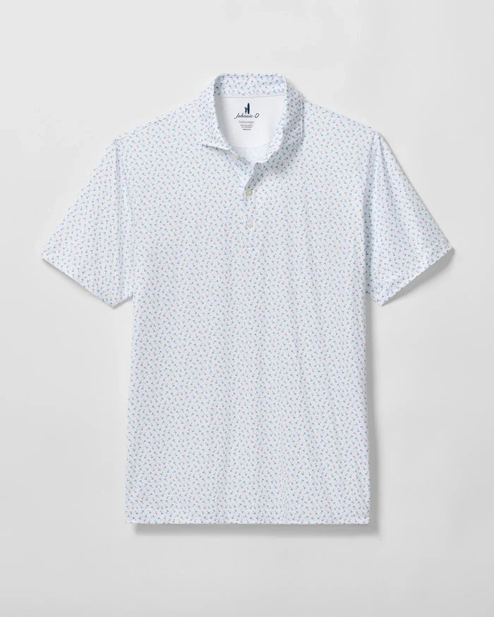 Tini Dancer Polo in White - Madison's Niche