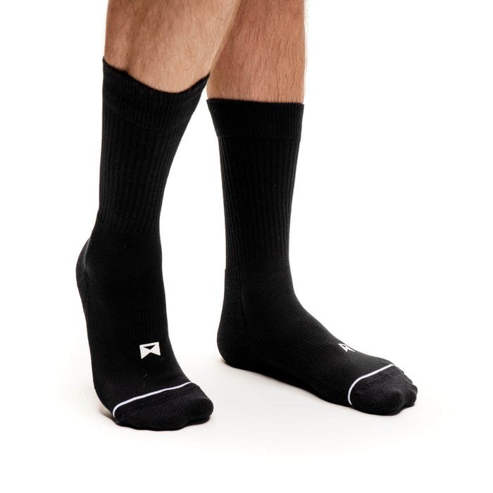 Crew / 3 Pack / Black Crew / 6 Pack / Black Crew / 12 Pack / Black