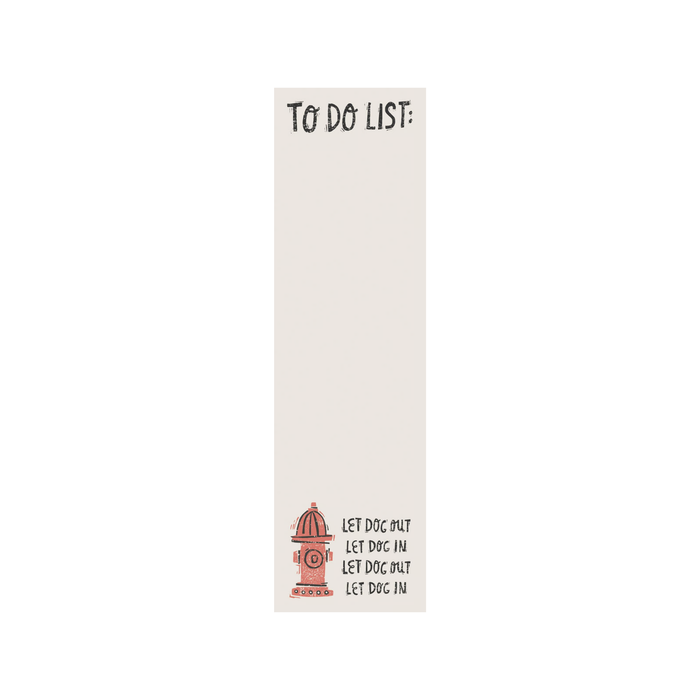 To Do List Dog List Pad - Madison's Niche