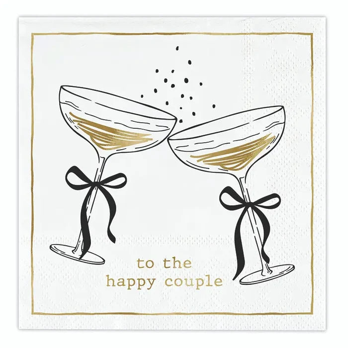To the Happy Couple Napkin - Madison's Niche