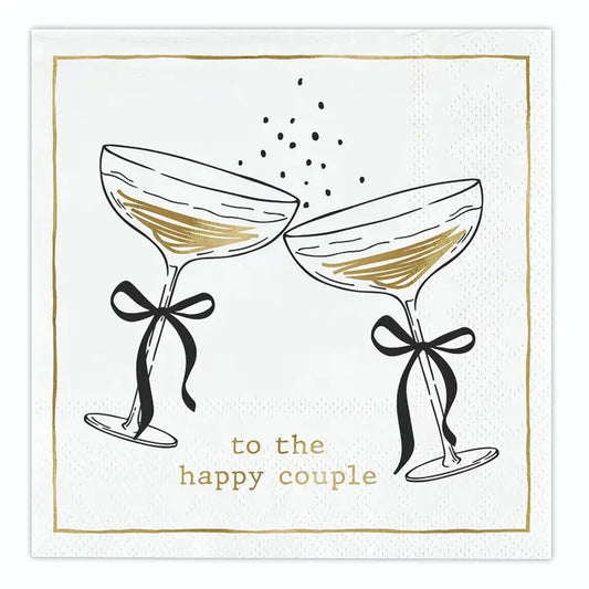 To the Happy Couple Napkin - Madison's Niche