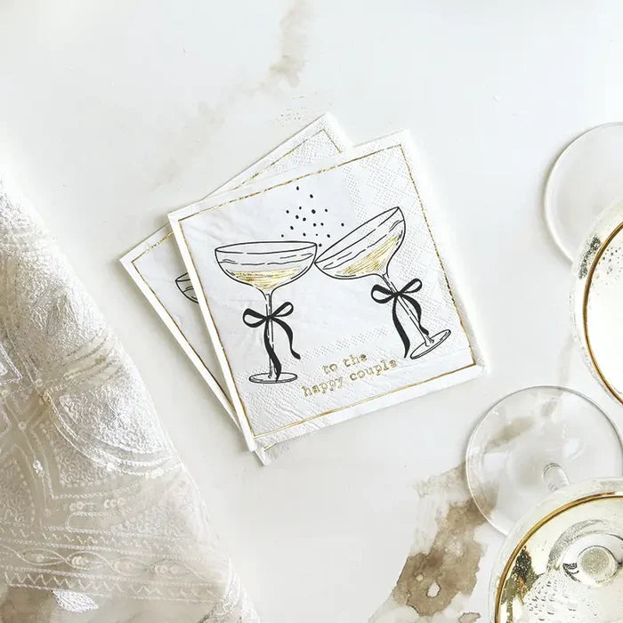 To the Happy Couple Napkin - Madison's Niche